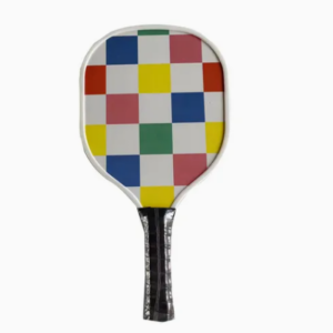 Wooden pickles used in pickleball games