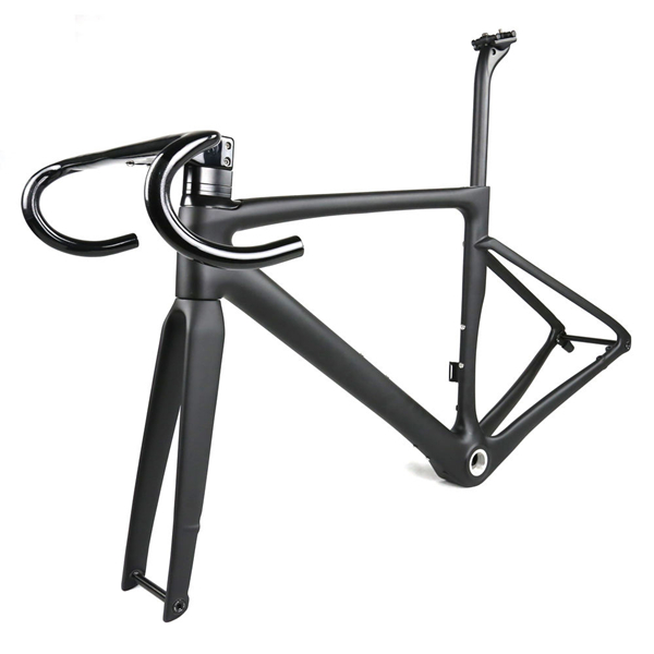 Aero Carbon Road Bike Frame with Fully Internal Cable Routing Aero Carbon Road Bike Frame with Fully Internal Cable Routing - Image 6