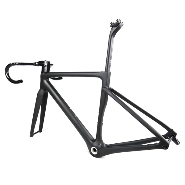 Aero Carbon Road Bike Frame with Fully Internal Cable Routing Aero Carbon Road Bike Frame with Fully Internal Cable Routing - Image 5