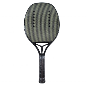 T700 3K Carbon Fiber Beach Tennis Racket with Custom Surface Texture