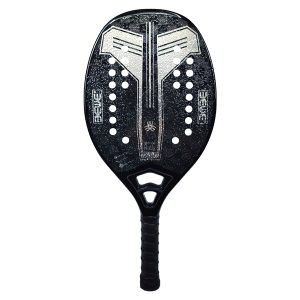 T700 18K Carbon Fiber Beach Tennis Racket with 3D Textured Surface
